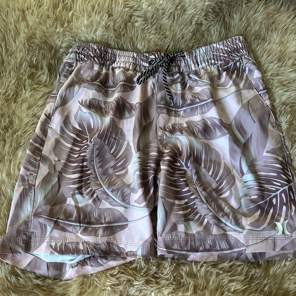 Hurley Tropical Print Swim Shorts